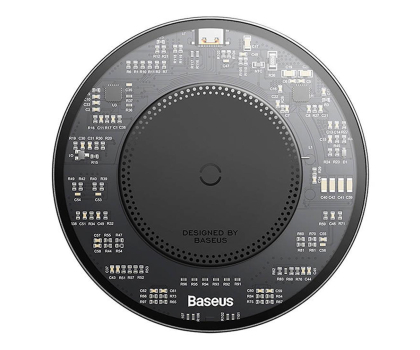 Ładowarka do smartfonów Baseus Ładowarka indukcyjna Simple 2 15W + kabel USB-C - USB-C